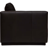 Bronson Leather Swivel Chair, Lewis Nougat-Furniture - Chairs-High Fashion Home