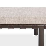 Brooklyn Accent Bench, Coco Latte
