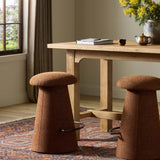 Cannes Swivel Stool, Wayfarer Sienna by Four Hands-Furniture - Dining-High Fashion Home
