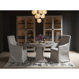 Canseco Display Cabinet, Rolling Fog-Furniture - Storage-High Fashion Home