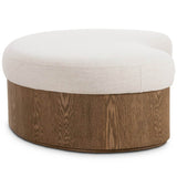 Celeste Accent Bench, Nomad Snow by Four Hands