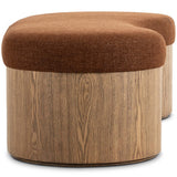 Celeste Accent Bench, Wayfarer Sienna by Four Hands