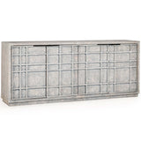 Chandler 4 Door Cabinet, Antique Blue
