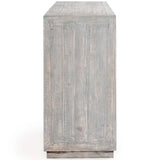 Chandler 4 Door Cabinet, Antique Blue