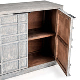 Chandler 4 Door Cabinet, Antique Blue