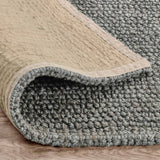 Chunky Loop Rug, Blue Charcoal