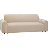 Claire Sofa, Athens Cream-Furniture - Sofas-High Fashion Home