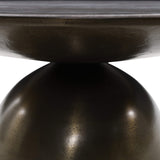 Corbett Small Coffee Table, Creamy Taupe Marble/Aged Bronze by Four Hands-Furniture - Accent Tables-High Fashion Home