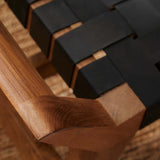 Cove Bench, Black-Furniture - Benches-High Fashion Home