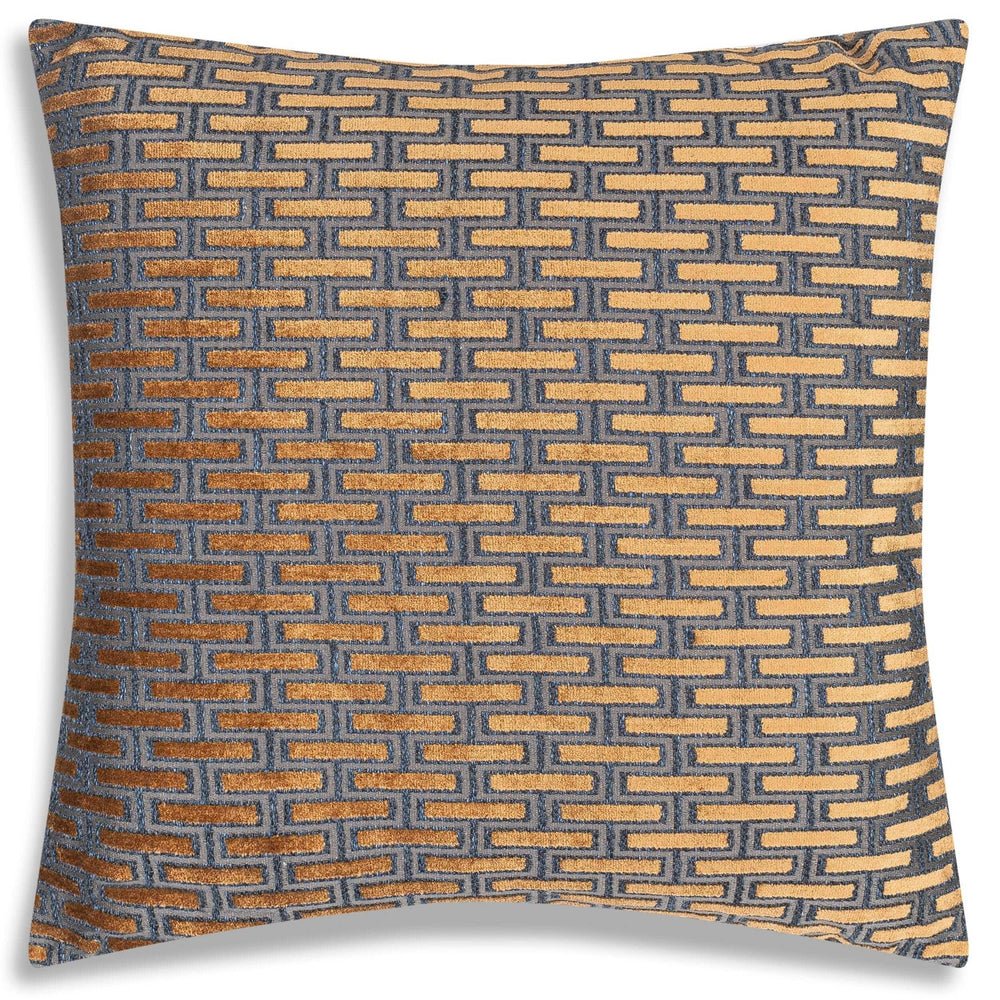 Nova Pillow, Gold-Accessories-High Fashion Home