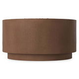 Damian Outdoor Propane Fire Table, Clay Concrete by Four Hands-Furniture - Outdoor-High Fashion Home