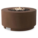 Damian Outdoor Propane Fire Table, Clay Concrete by Four Hands-Furniture - Outdoor-High Fashion Home