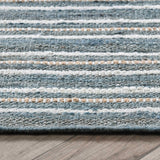 Del Mar Rug, Aqua Blue/Multi