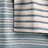 Del Mar Rug, Ivory/Aqua