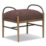 Demi Accent Stool, Laughlin Plum by Amber Lewis x Four Hands-Furniture - Chairs-High Fashion Home
