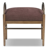 Demi Accent Stool, Laughlin Plum by Amber Lewis x Four Hands-Furniture - Chairs-High Fashion Home