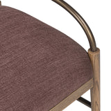 Demi Accent Stool, Laughlin Plum by Amber Lewis x Four Hands-Furniture - Chairs-High Fashion Home