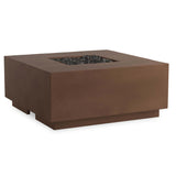 Donovan Outdoor Propane Fire Table, Clay Concrete by Four Hands-Furniture - Outdoor-High Fashion Home