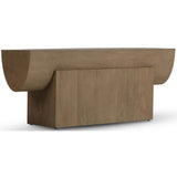 Elbert Console Table, Natural Oak by Four Hands