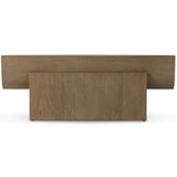 Elbert Console Table, Natural Oak by Four Hands
