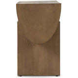 Elbert Console Table, Natural Oak by Four Hands