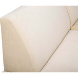 Elio Sectional w/Ottoman, Athens Cream