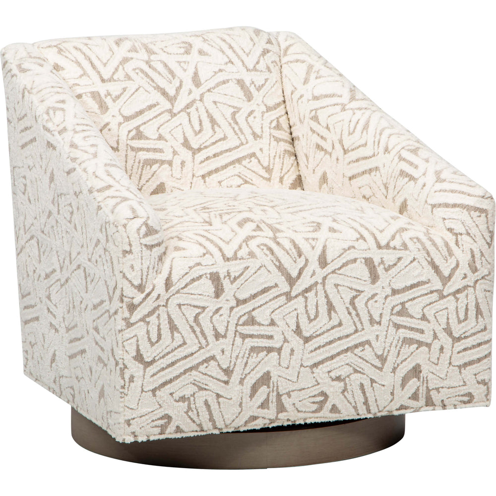Ellie Swivel Chair, Alice Natural