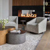 Ellie Swivel Chair, Teagan Cloud