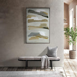 Evelyn Accent Bench, Sparrow Gray