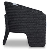 Fae Outdoor Chair, Vintage Coal by Four Hands