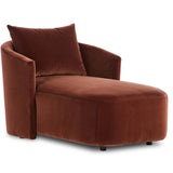 Farrah Chaise Lounge, Surrey Auburn by Four Hands-Furniture - Chairs-High Fashion Home