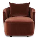 Farrah Chaise Lounge, Surrey Auburn by Four Hands-Furniture - Chairs-High Fashion Home