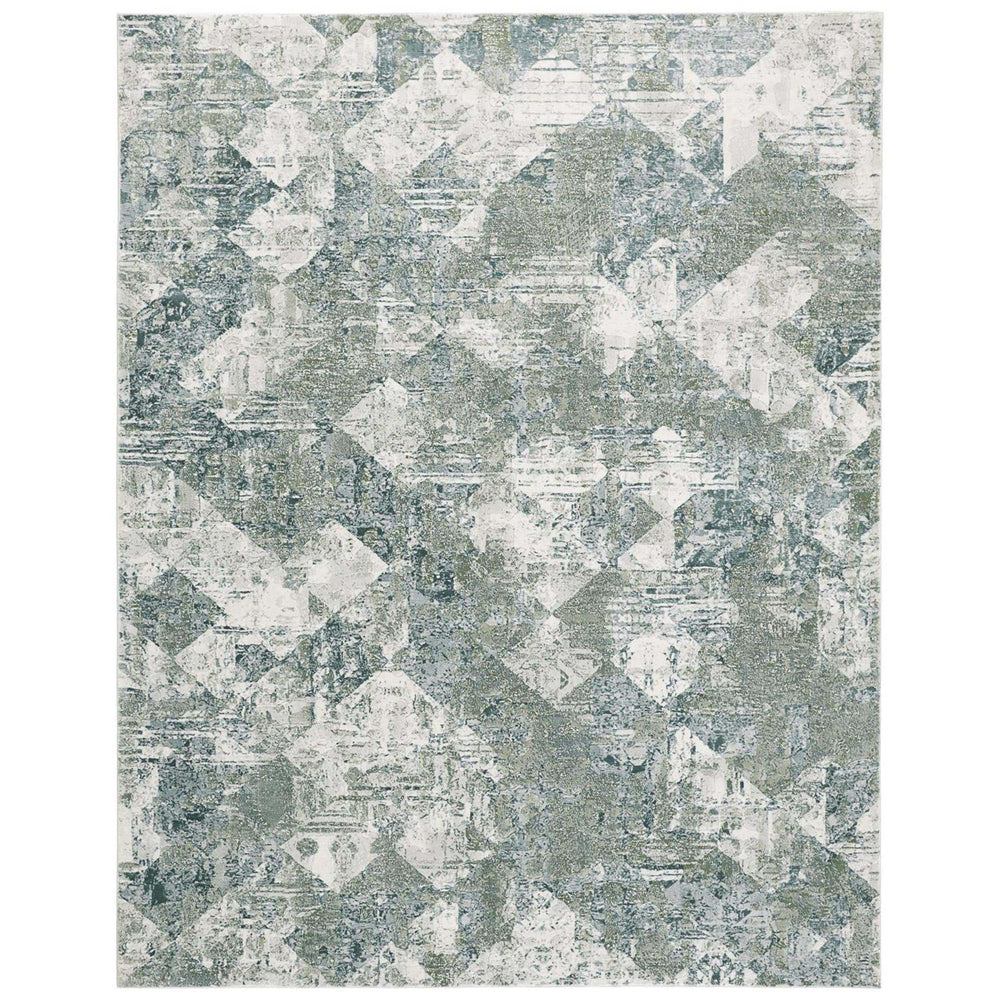 Feizy Rug Atwell 3868F, Green/Multi-Rugs1-High Fashion Home