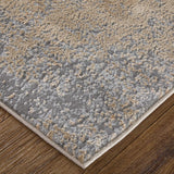 Feizy Rug Aura 3567F, Beige/Gold-Rugs1-High Fashion Home