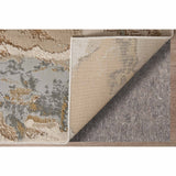 Feizy Rug Aura 3737F, Gold/Gray-Rugs1-High Fashion Home