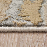 Feizy Rug Aura 3737F, Gold/Gray-Rugs1-High Fashion Home