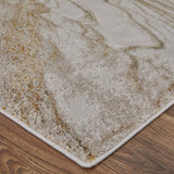 Feizy Rug Aura 39LLF, Ivory/Gold-Rugs1-High Fashion Home