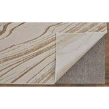 Feizy Rug Aura 39LLF, Ivory/Gold-Rugs1-High Fashion Home