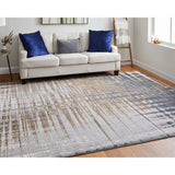 Feizy Rug Clio 39K4F, Navy/Gray-Rugs1-High Fashion Home