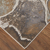 Feizy Rug Clio 39K5F, Tan/Multi-Rugs1-High Fashion Home