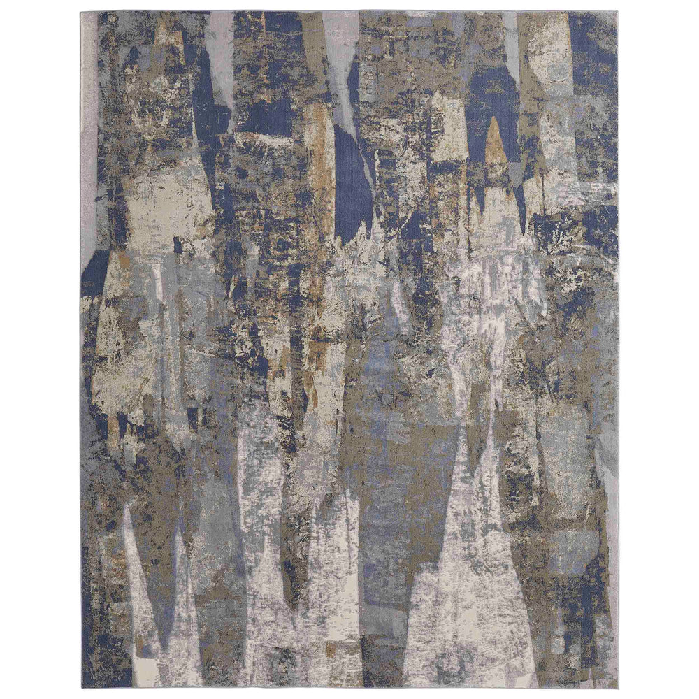 Feizy Rug Clio 39K6F, Blue/Gray-Rugs1-High Fashion Home