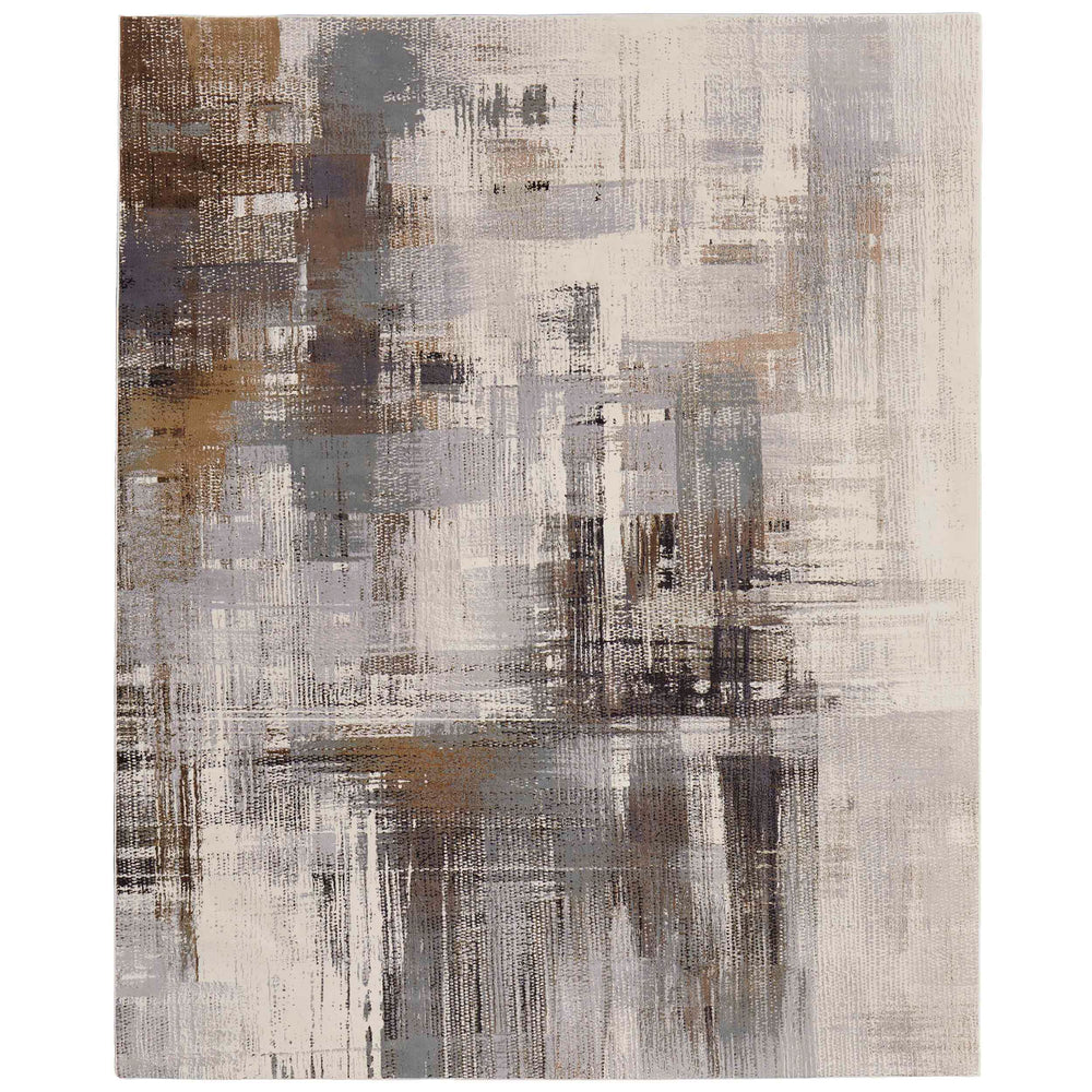 Feizy Rug Clio 39LWF, Ivory/Multi-Rugs1-High Fashion Home