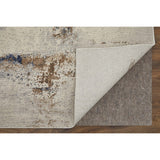 Feizy Rug Clio 39LXF, Ivory/Blue-Rugs1-High Fashion Home