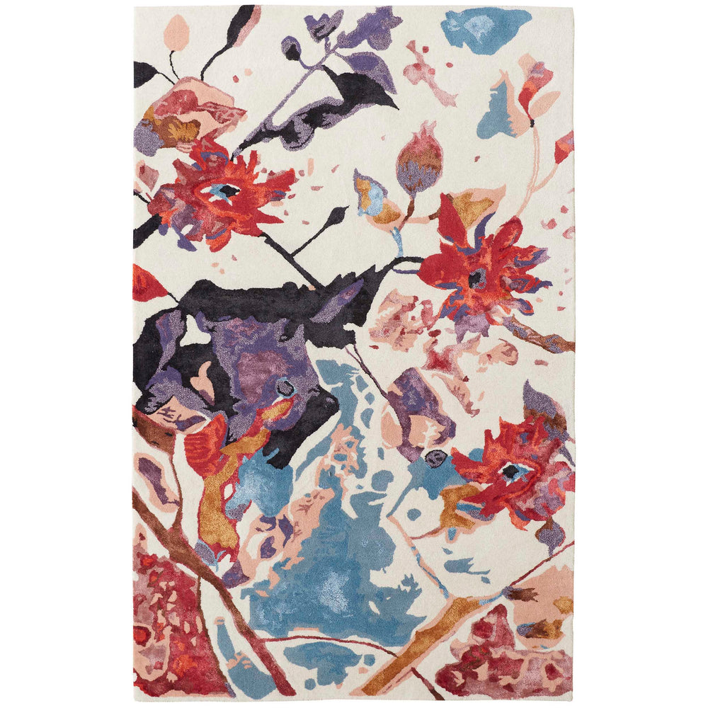 Feizy Rug Dafney 8863F, Red/Multi-Rugs1-High Fashion Home
