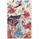 Feizy Rug Dafney 8863F, Red/Multi-Rugs1-High Fashion Home