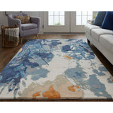 Feizy Rug Dafney 8871F, Blue-Rugs1-High Fashion Home