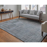 Feizy Rug Eastfield 69AHF, Blue/Beige-Rugs1-High Fashion Home