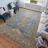 Feizy Rug Fillmore 69CIF, Blue-Rugs1-High Fashion Home