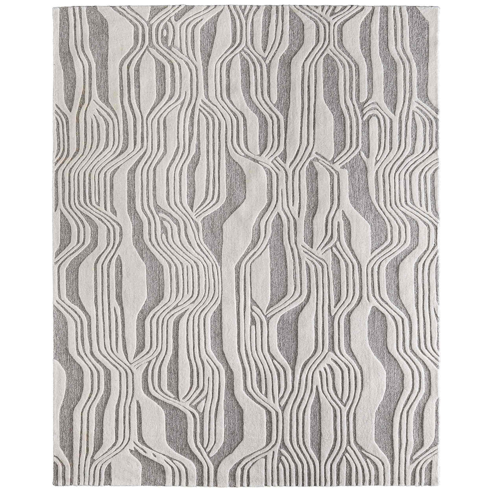Feizy Rug Kimball 8A34F, Ivory/Gray-Rugs1-High Fashion Home