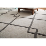 Feizy Rug Kimball 8A36F, Beige/Charcoal-Rugs1-High Fashion Home